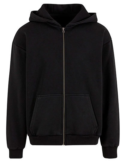Build Your Brand - Vintage Heavy Zip Hoodie