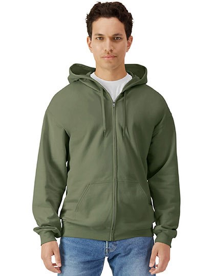 Gildan - Softstyle® Midweight Fleece Adult Full Zip Hooded Sweatshirt