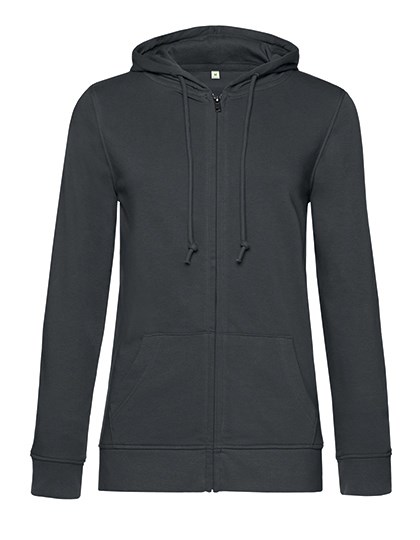 B&C BE INSPIRED - Inspire Zipped Hood Jacket /Women_° - Asphalt